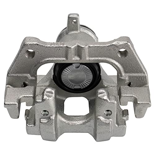 Image of TRQ Rear Driver and Passenger Side Brake Caliper Set Hardware Caliper Brackets Compatible with 16-19 Honda Civic with 260mm Diameter Rear Rotors