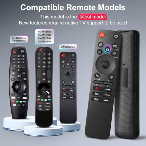 Image of Magic-Control for LG-Smart-TV-Remote-Replacement, for LG TV MR25GA MR24GA