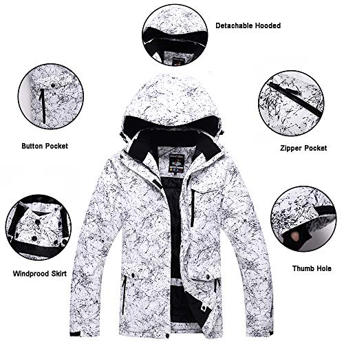 image for GS SNOWING Men's and Women's Ski Jacket High Windproof Waterproof Tech