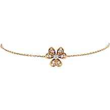 Pre-Loved Frivole Bracelet 18K Yellow Gold and Pave Diamonds Mini, Yellow Gold