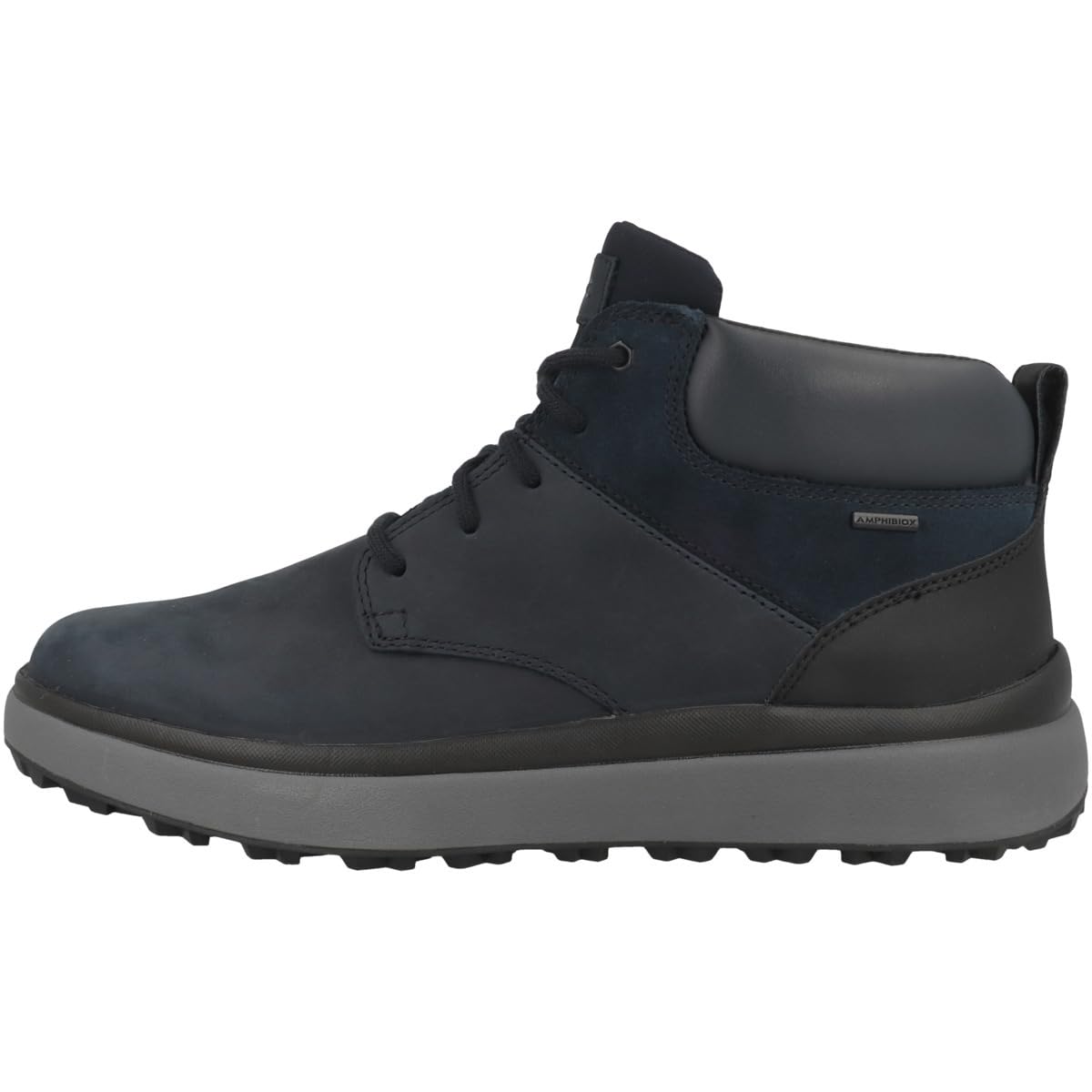 Geox Men's U Granito + Grip B A Ankle Boot, Navy, 10.5 UK