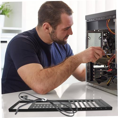 Soporte de acero para placa madre tipo rack abierto miniatura 7