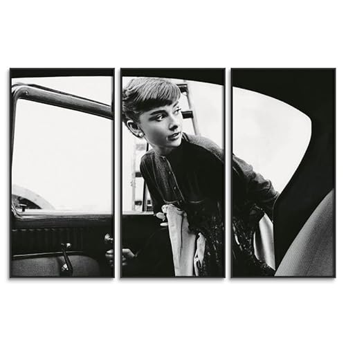 アートパネル 3枚セット 飾り絵 レトロ黒白 ポスター アルミ合金 フレーム 壁掛け パネル モダン アートボード 絵画 インテリア 部屋飾り パネルアート