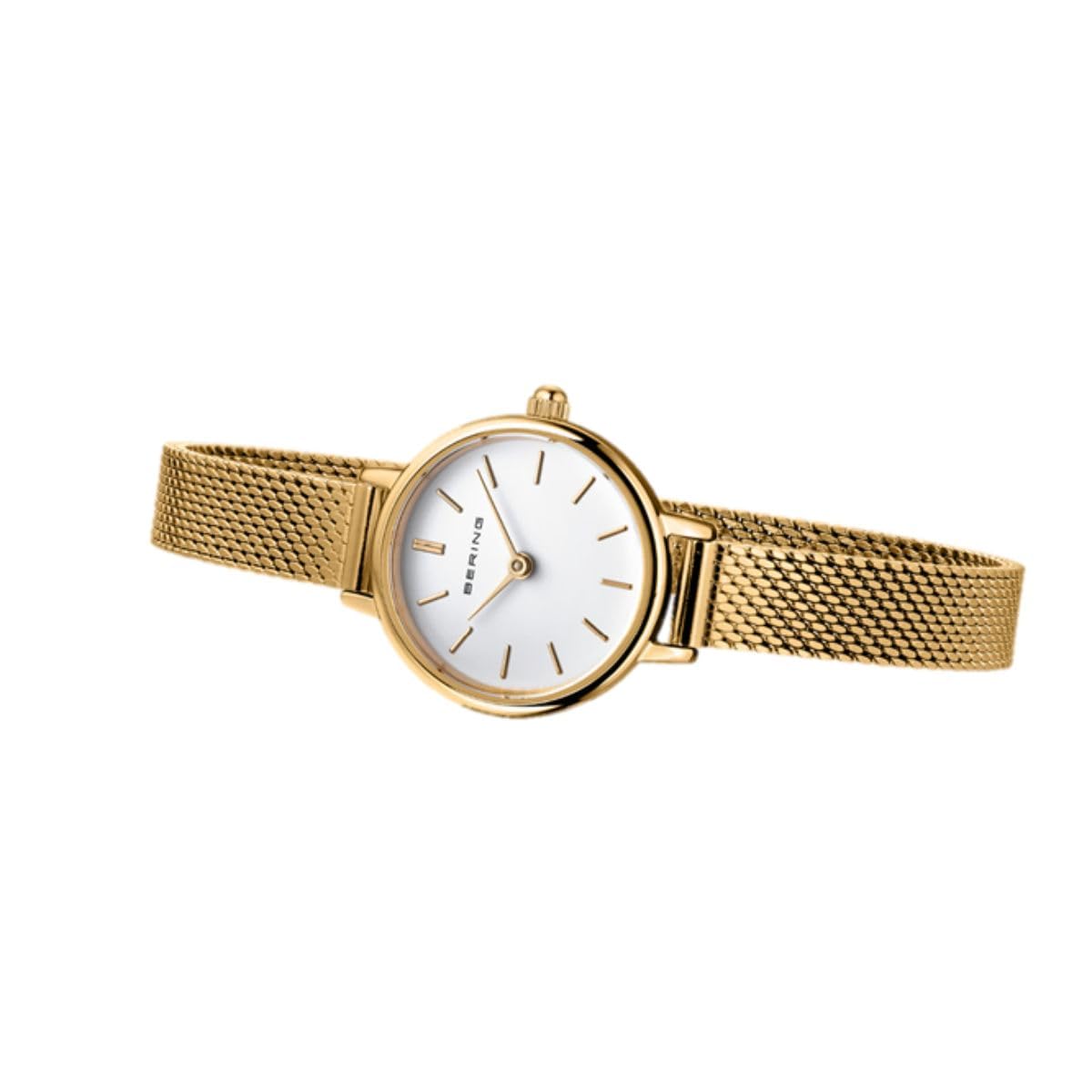 BERING Reloj de Cuarzo para Mujer, colección clásica con Acero Inoxidable 11022-334-Lovely-1-GWP-X0