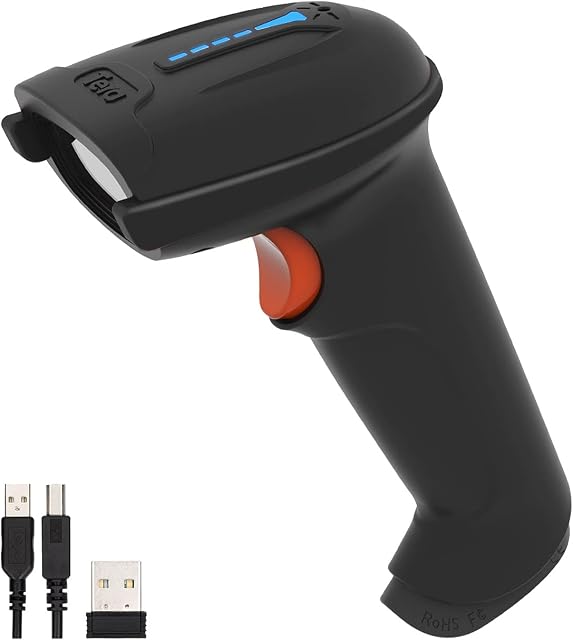 Tera Barcode Scanner Wireless with Battery Level Indicator Rechargeable 1D Barcode Reader, Design Patent: EU008489413, 5105