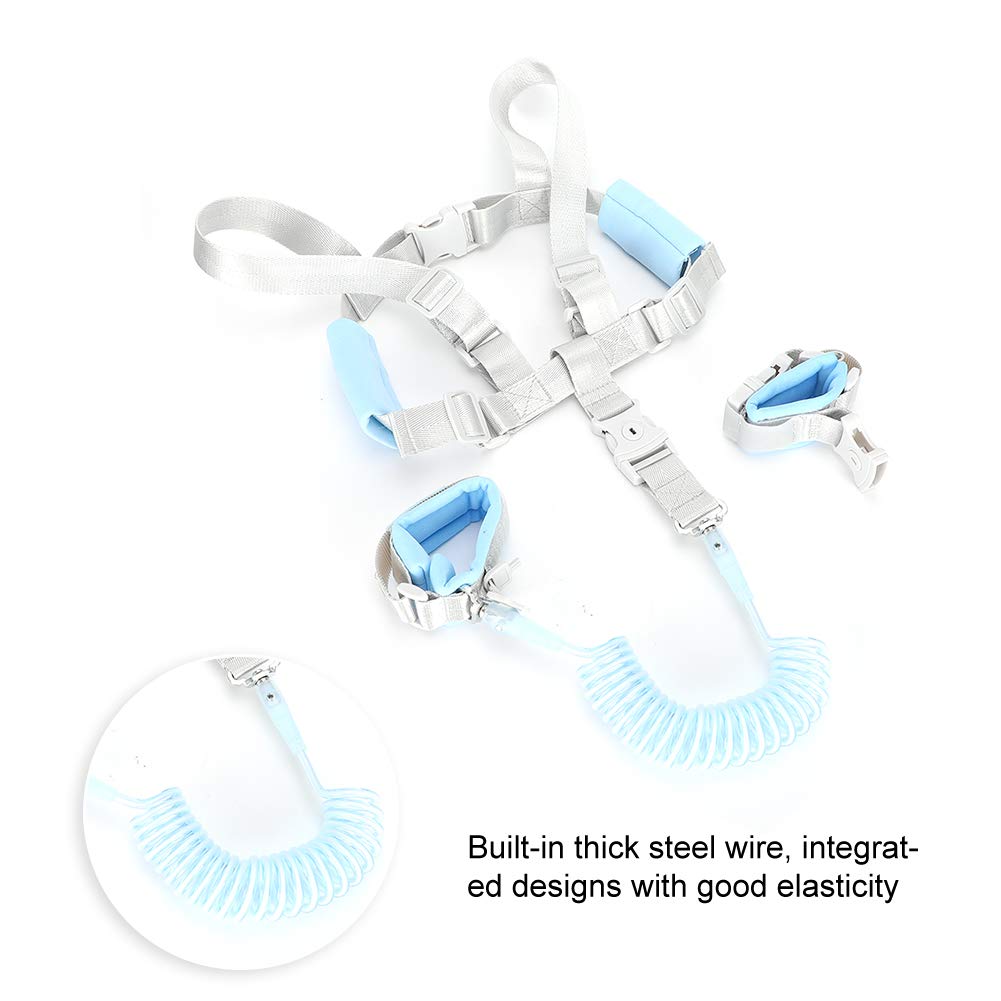 Kid Anti Lost Harness, Toddler Walking Leash Retractable with Shoulder, for 1-12 Years Old, Child Safety Leash - Image 4