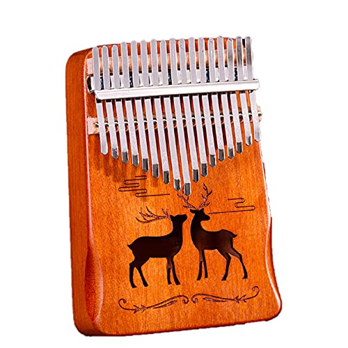 Kalimba 17-Thumb Piano, motif de cerf mignon Pocket Pocket thumb Doigt Piano MAHOGANY CORPS, PERCUSSION DU POINT… - Les Beatles, Paul McCartney, John Lennon, RIngo Starr, George Harrison Kalimba 17-Thumb Piano, motif de cerf mignon Pocket Pocket thumb Doigt Piano MAHOGANY CORPS, PERCUSSION DU POINT… – Image 6