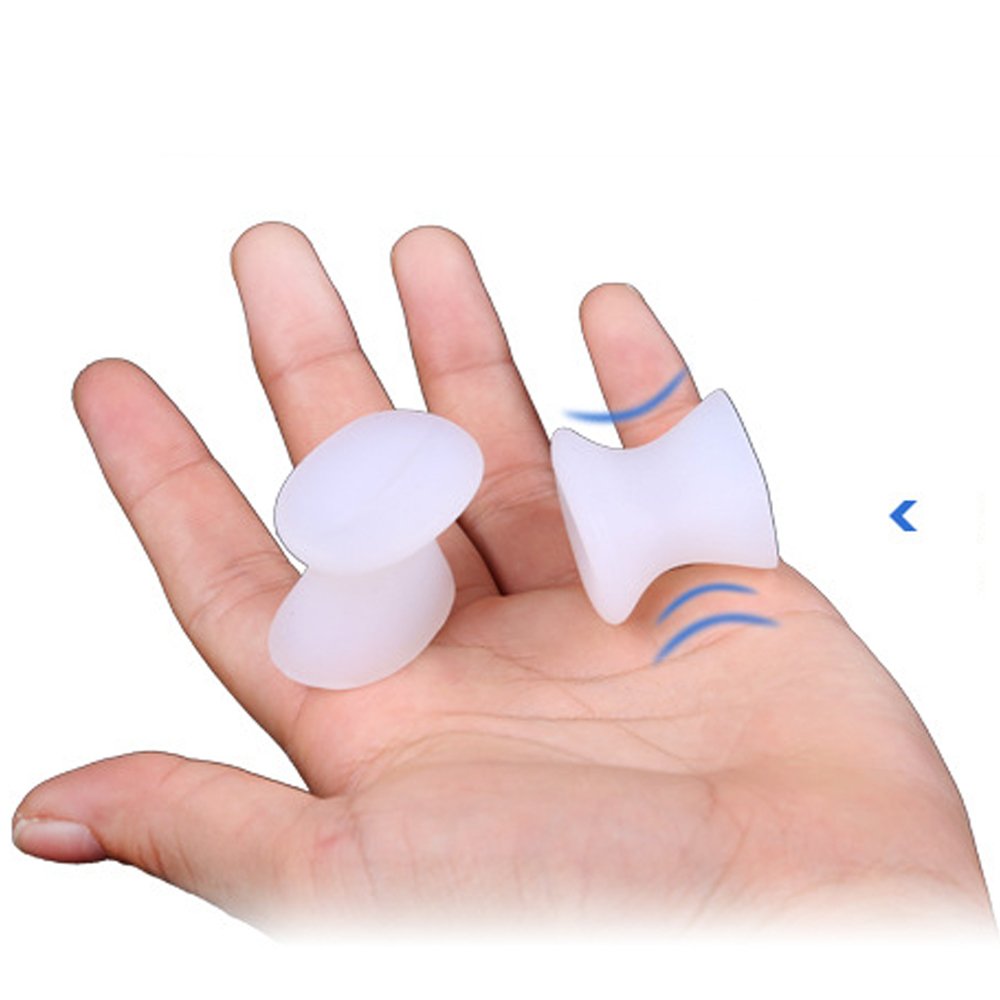 8PCS di silicone gel alluce valgo correttore di Pedimend – toe separatore raddrizzatore – assorbe pressure & Friction – piedi cura del pollice Bone Tool – sollievo dal dolore piede