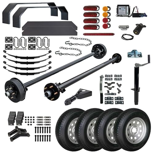 The Trailer Parts Outlet - 12CC - 12'x6' Covered Cargo Trailer DIY Master Plan Trailer Kit