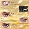 FEEGO Lash Extension Fluffy Eyelash Extensions Kit With Cluster Lashes, 60D+80D 10-18mm DIY Lash Extension Applicator for Beginners, Individual Lashes (60D+80D(Only Lash))