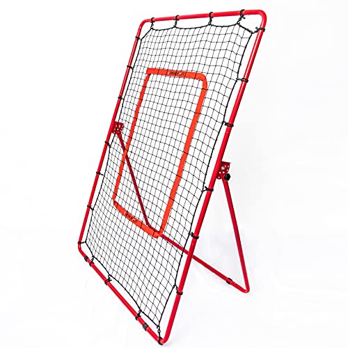 Superiornet Pitch Back Rebound Net, Adjustable Rebounder Trainer For Baseball, Softball And Lacrosse, Practice For Pitching, Throwing And Catching #TOP1