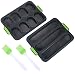 Produktbild 2pcs Baguette Backform 3 Wellenschlitze Silikon Baguette Backblech 8 Einheiten Brötchen Backform, Baguetteblech Baguetteform Breadstick Backformen für Baguette, Brot, Langbrot,Hot Dog