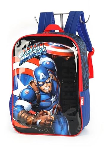 Mochila Luxcel Capitao America Azul Is41581ag