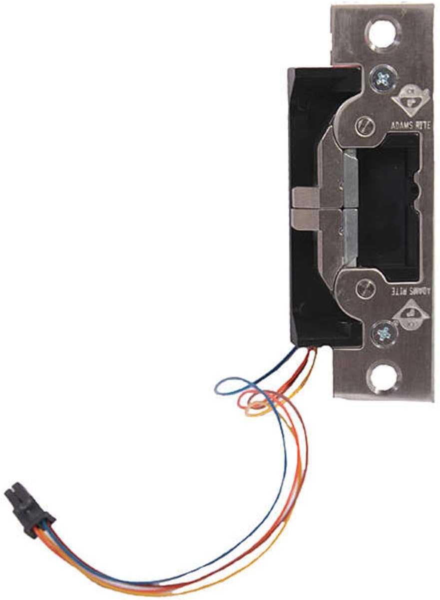 Adams Rite 7440 Series Satin Stainless Zinc Aluminum Alloy UltraLine Electric Strike (Pack of 1)