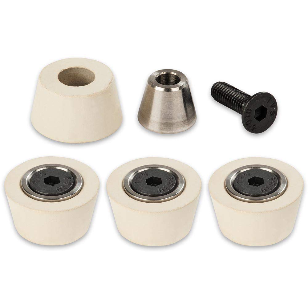 Axminster Woodturning Chucks Beige Axminster Pack Of 4 Buttons And Inserts