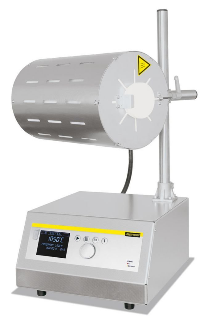 NABERTHERMRT521BAN-240, Model RT 50/250/13 Compact Tube Furnace with Stand, B410 Control, 1300°C Maximum Temperature, 240V