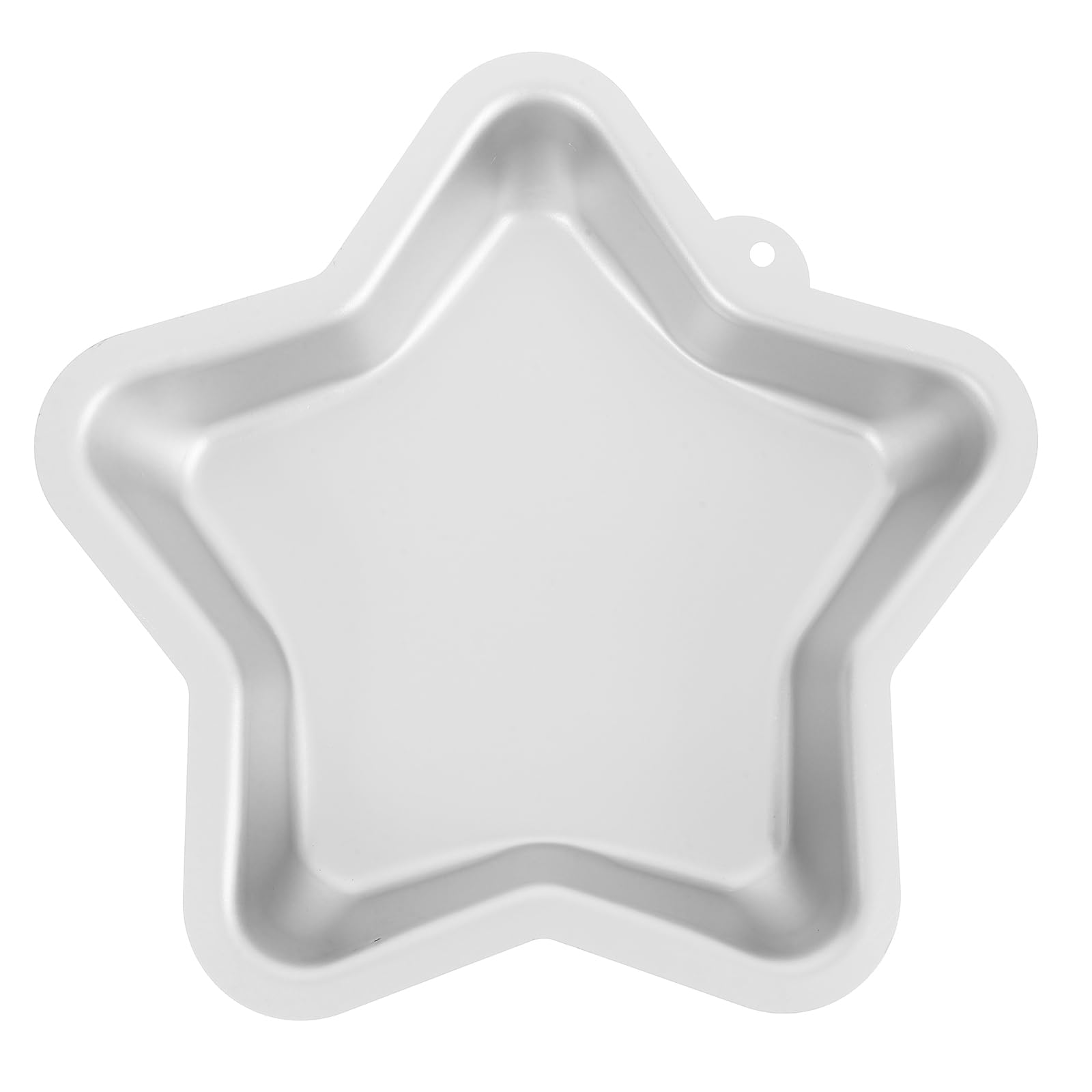 Hemoton 9 Inch Five-pointed Star Shaped Cake Pan Aluminum Nonstick Cake Decorating Mould Tins Bakeware Tool for Birthday Anniversary Wedding Party
