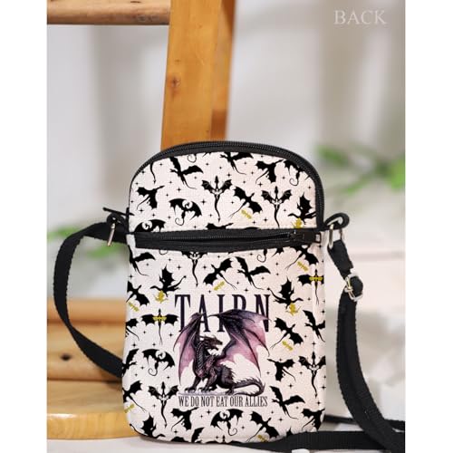 MAOFAED Fantasy Reader Gift, We Do Not Eat Our Allies Crossbody Bag, Literature Gift(eat our allies)4