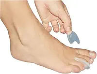 Separador de Dedos Siligel, Ortho Pauher, Branco, Grande