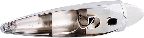 Miniatura 6 de United Pacific 39963 19LED Kit de luces de cabina de lente de sandía de policarbonato, estilo Grakon 1000, construcción de plástico - LED ámbarlente