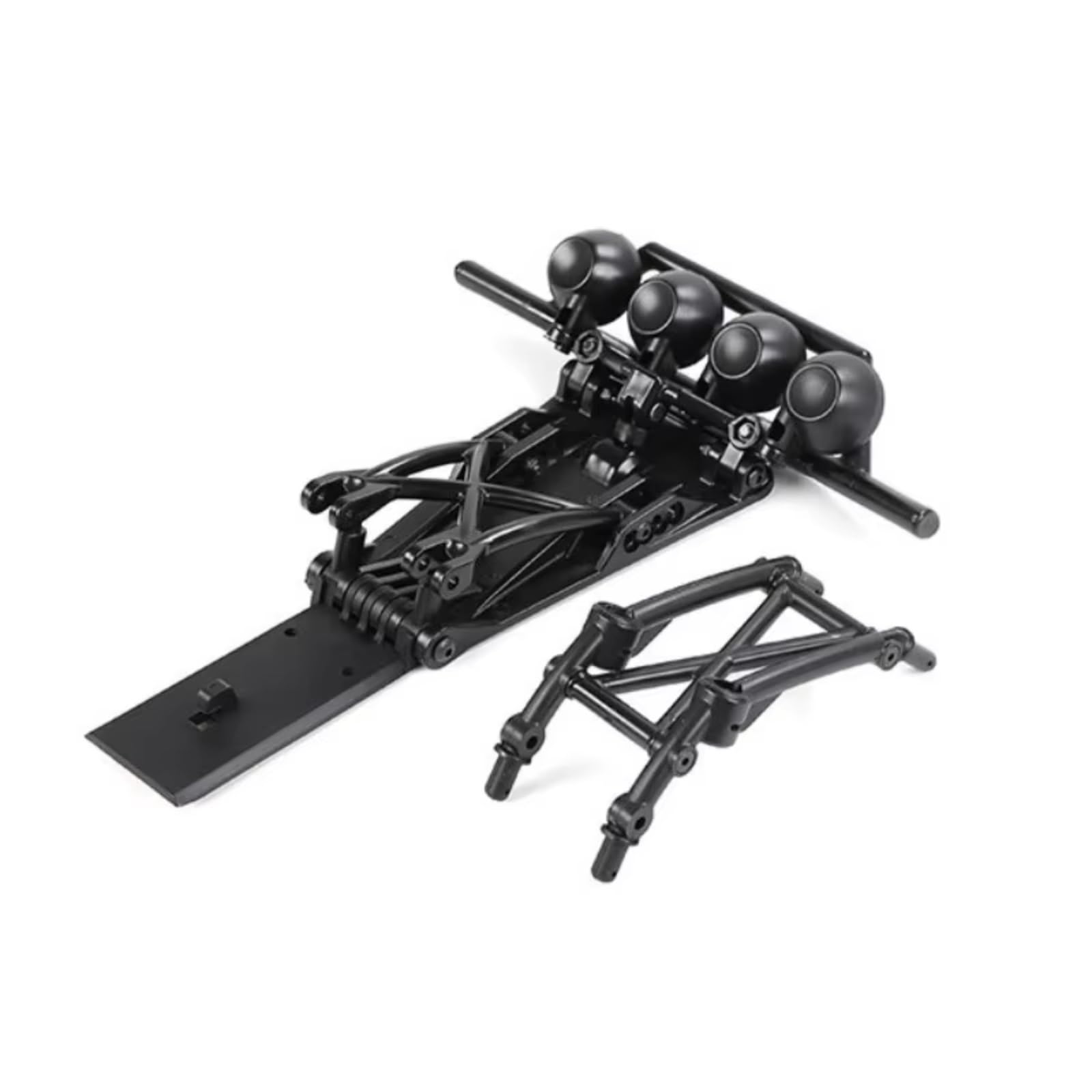 Kit De Conversión Parachoques Delantero Plástico para HPI para Baja 5B para Rovan para Buggy 1/5 Piezas Mejora Coche RC Camiones Modificados Repuestos