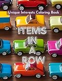 Photo Gallery unique interests coloring book: items in a row Photo Gallery unique interests coloring book: items in a row