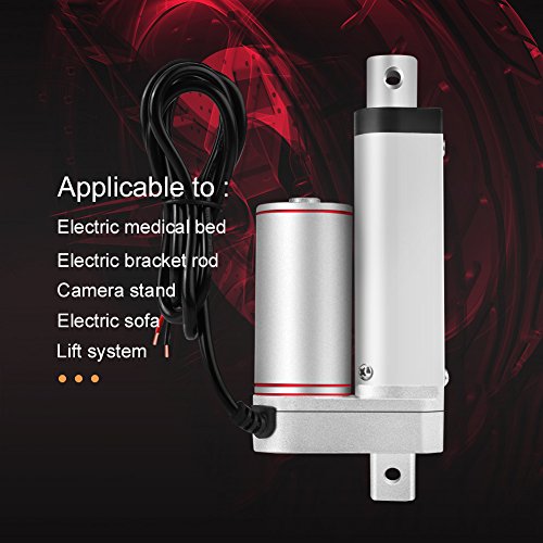 Linearantrieb DC12V, 50mm Hub, 80kg, für Auto, Medizin, Bergbau