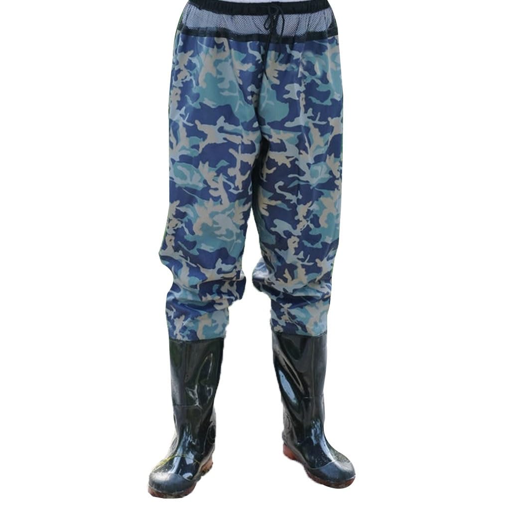 Hip Waders Buitenvissen, visbillen, waadlaarzen, antislip slijtvaste Oxford-zool, geschikt for mannen en vrouwen (Color : Green, Size : 43 EU