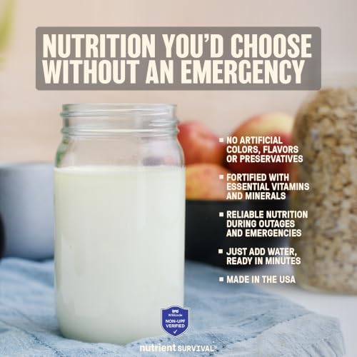 Nutrient Survival Vitamin Powdered Milk