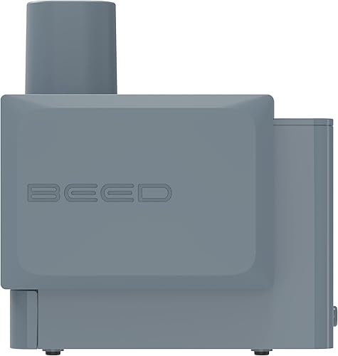 Miniatura 6 de BEED Máquina (gris) - Máquina de llenado de cono de 1 toque premium - Pre-rollos rápidos y consistentes de 20 segundos - Llenador de cono
