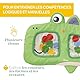 Chicco Sensory Mat Krokodil, sensorische Stimulation und Entwicklung des Kindes, mit Wasser, Verschiedene Texturen, Formen, hilft bei Entwicklung logischer Fähigkeiten, Babyspielzeug 6-36 Monate