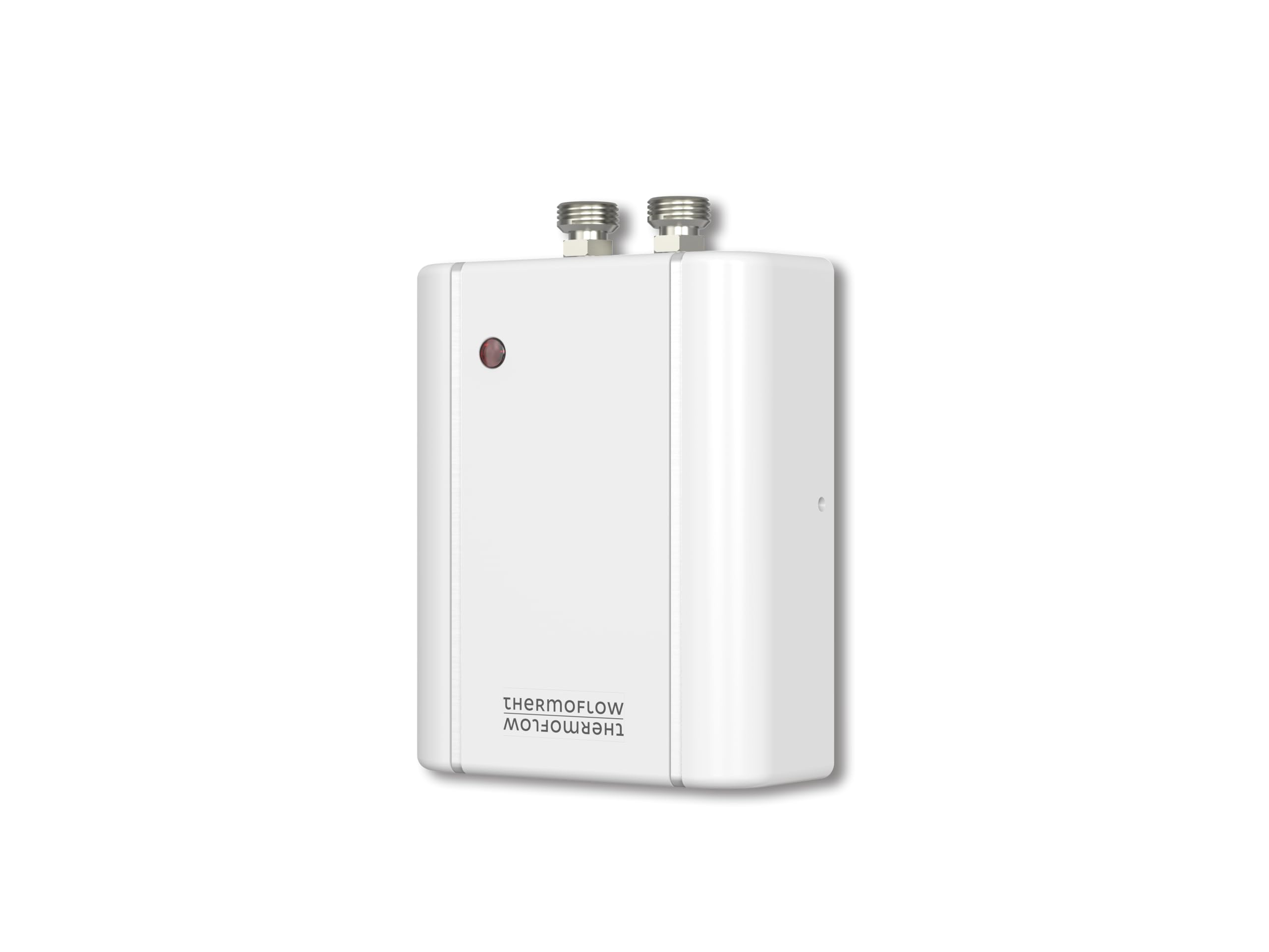 Thermoflow Elex 3,5 kW Klein-Durchlauferhitzer / 230 V/druckloser Durchlauferhitzer/Warmwasser bis 25 °C/G 3/8“ Anschluss / 2 L/min/für Waschbecken oder Küchenspülen