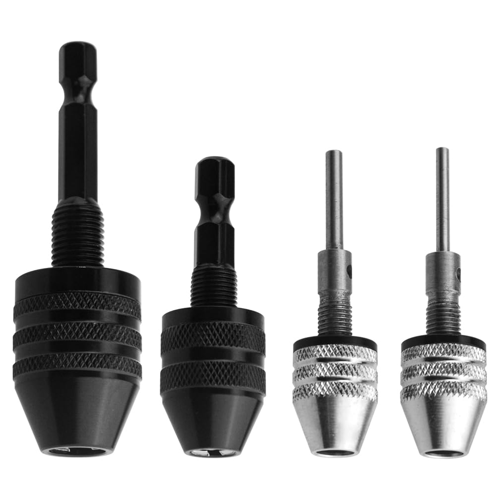 TOVOT Drill Chucks Assortment Set - 4 Sizes -1