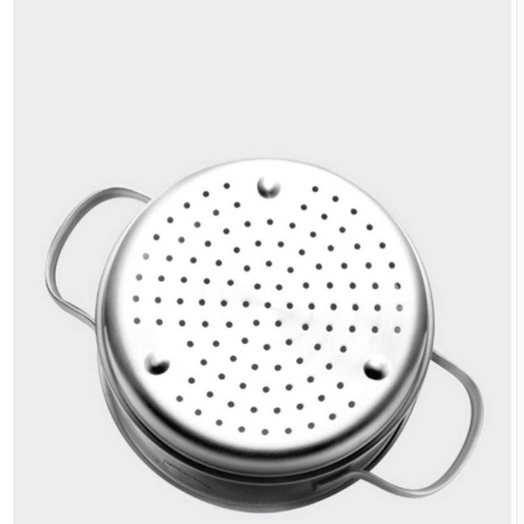 Juego de vaporera y hervidor Doble de Acero Inoxidable, Utensilios de Cocina al Vapor, Olla, Olla, Caldera Multicapa