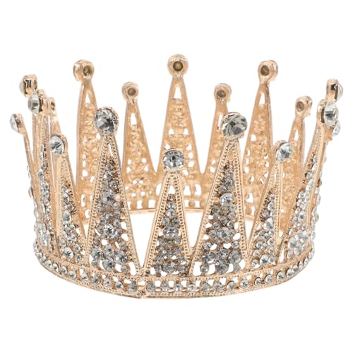 Diadèmes baroques pour mariage et bal de promo coiffe de princesse ronde