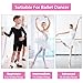 Uboway Ballet Foot Stretcher, Portable Dance Stretching Equipment with Elastic Stretch Band, Two Pads, Leg Strap, Small Bag for Easy Carry, Foot Stretcher for Dancers, Yoga People