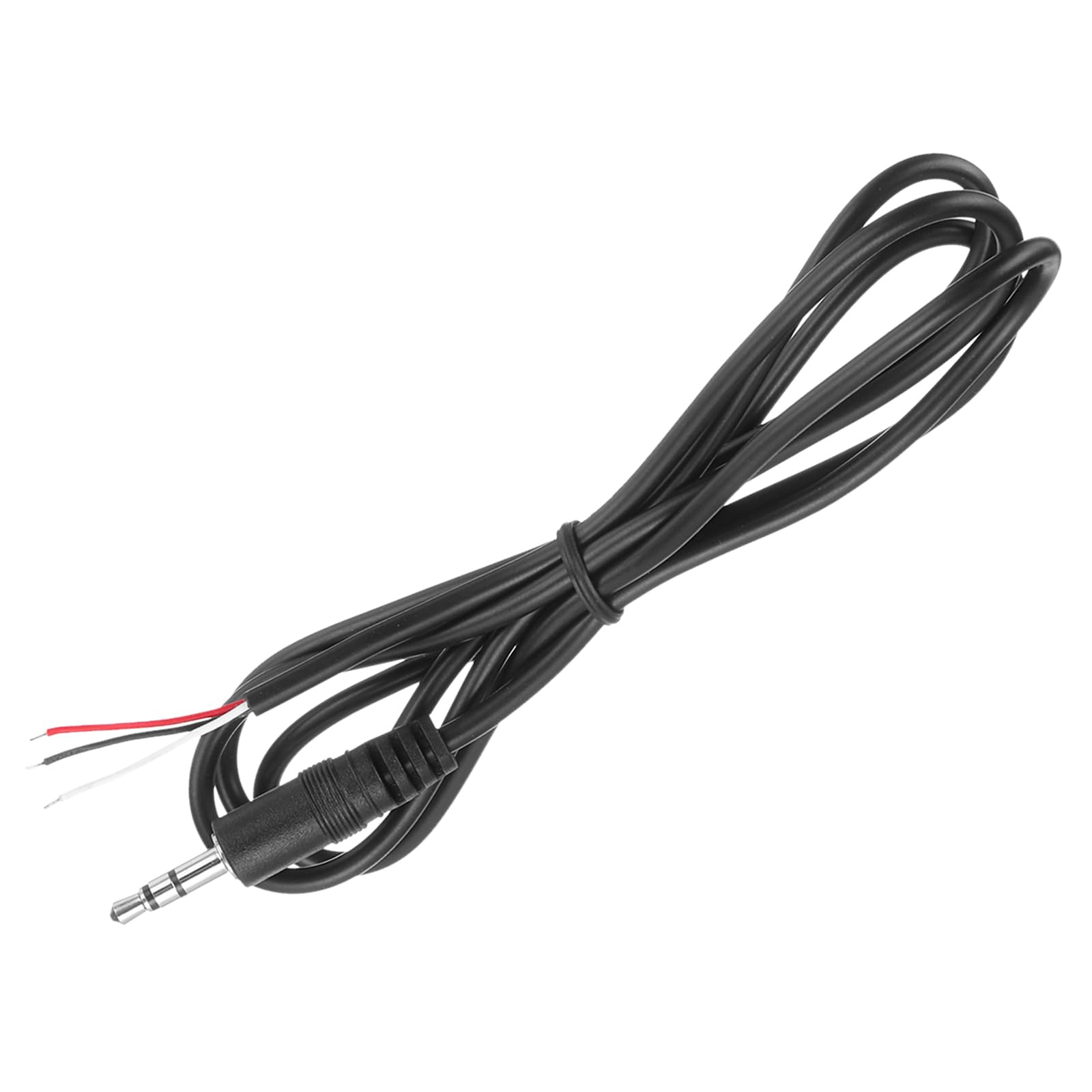 Amazon | uxcell 3本 3.5mm オーディオケーブル 裸線延長ケーブル TRS 