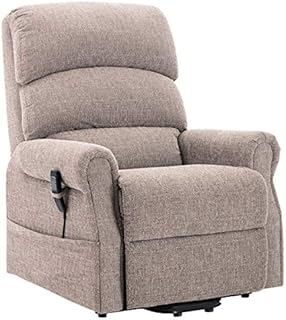 The Clayton Dual motor electric rise and recliner mobility chair with USB charging port in handset - Choice of Colours (Wheat)