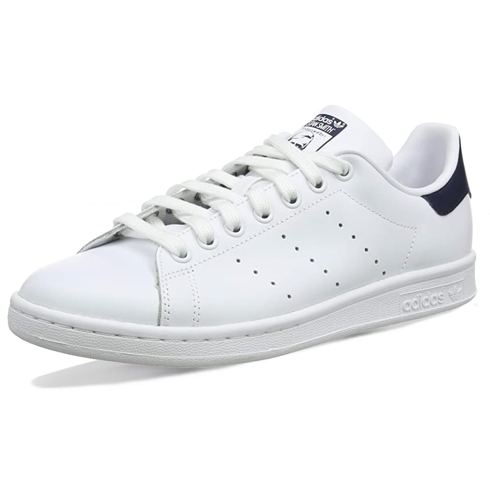 adidas Stan Smith, Sneaker Uomo, White White Collegiate Navy, 36 2/​3 EU