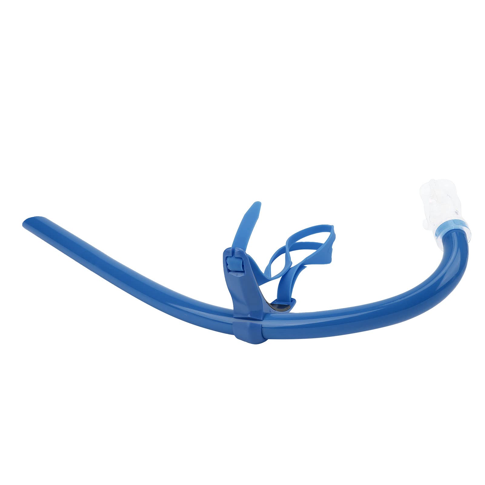 Breath Snorkel, Front Mounted Snorkel High‑quality Non‑slip Swim Training Gear for Swimming(blue)