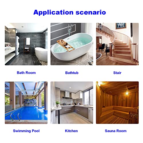 Non Slip Bathtub Stickers With Plastic Scraper, Clear Waterproof Anti Slip Adhesive Bath Tub Strips Treads For Bathroom/Shower Stall/Stairs #TOP5