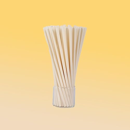 Miniatura 7 de Pajitas desechables, 100 popotes de fibra de bambú de 7.8 pulgadas de largo, las pajitas biodegradables sostenibles son una excelente alternativa