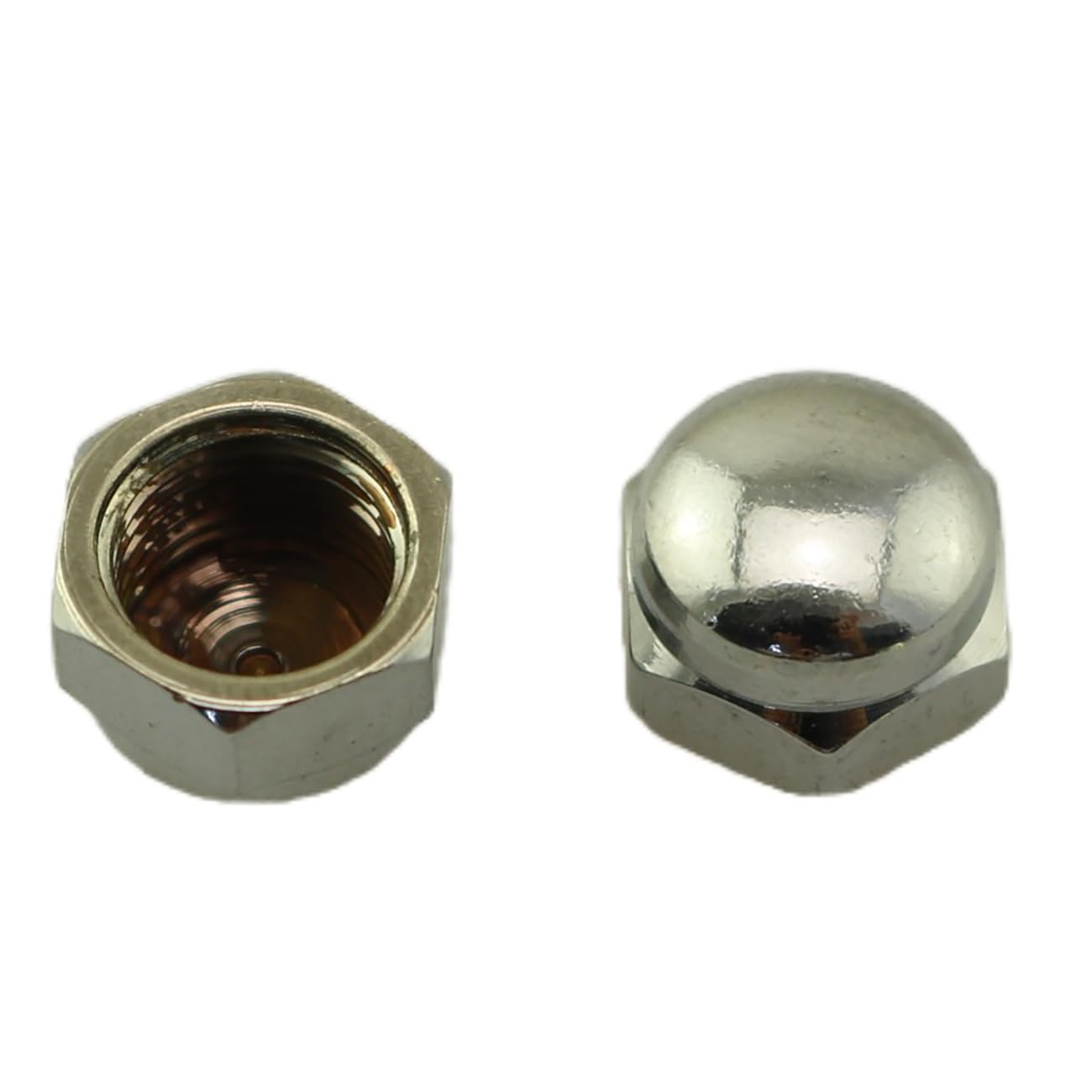 YTgilo 1 Set Fishing Reel Handle Nut M8 Diameter Fishing Reel Left Right Handle Locking Plate Set of Four Waterdrop Reel Drum Rocker Screw Accessories Metal Fishing Rod DIY Parts Gray