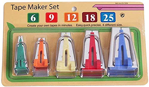 Yicbor BIAS TAPE MAKER(5IN1) YICBOR Fabric Bias Tape Maker Tool thumb #4