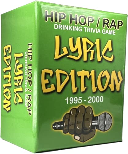 Black Owned - Hip Hop/Rap Drinking Lyric Trivia Card Game