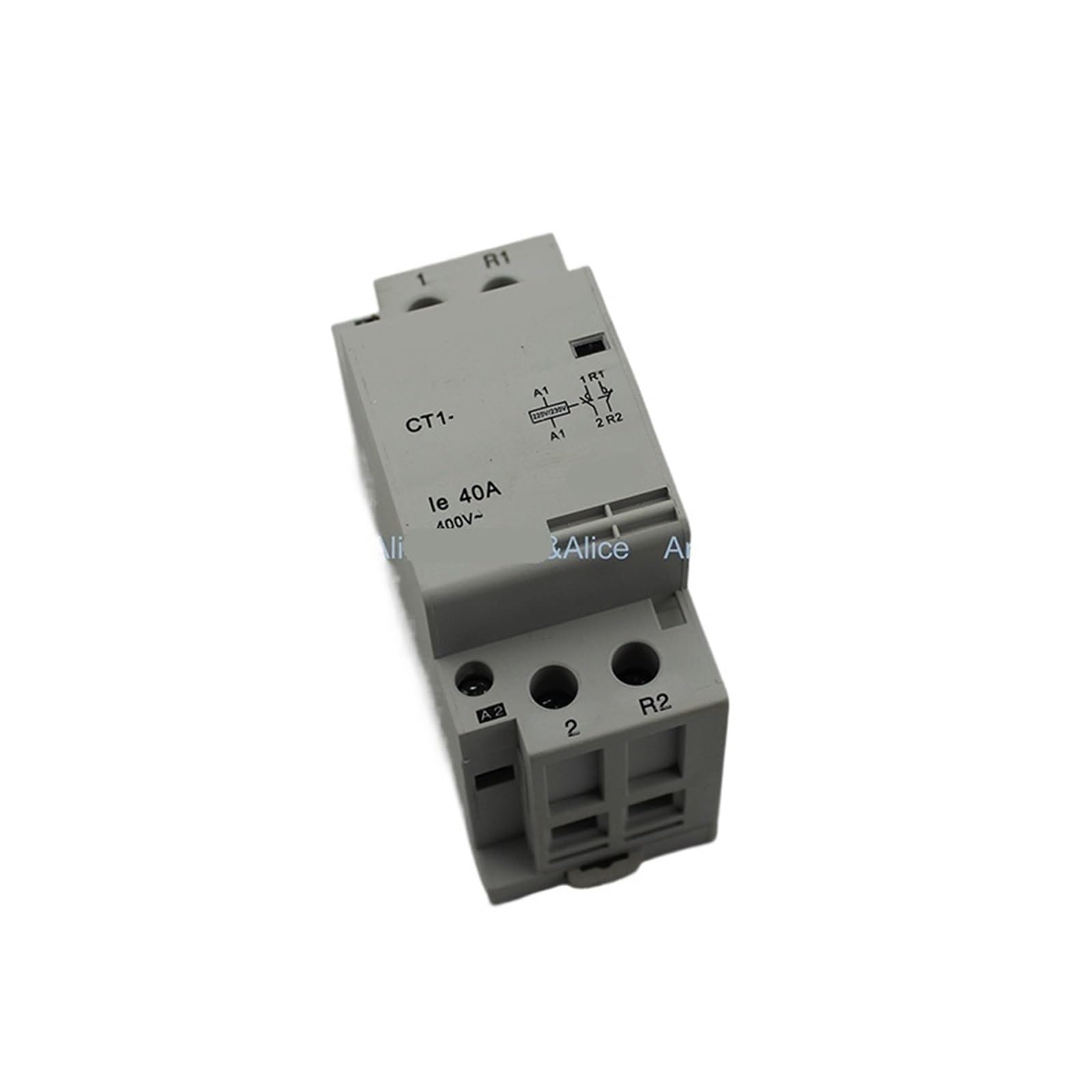 COSZWQDP CT1 2P 40A 1NC 1NO 220V/230V 400V~ 50/60HZ DIN Rail Household AC Modular Contactor