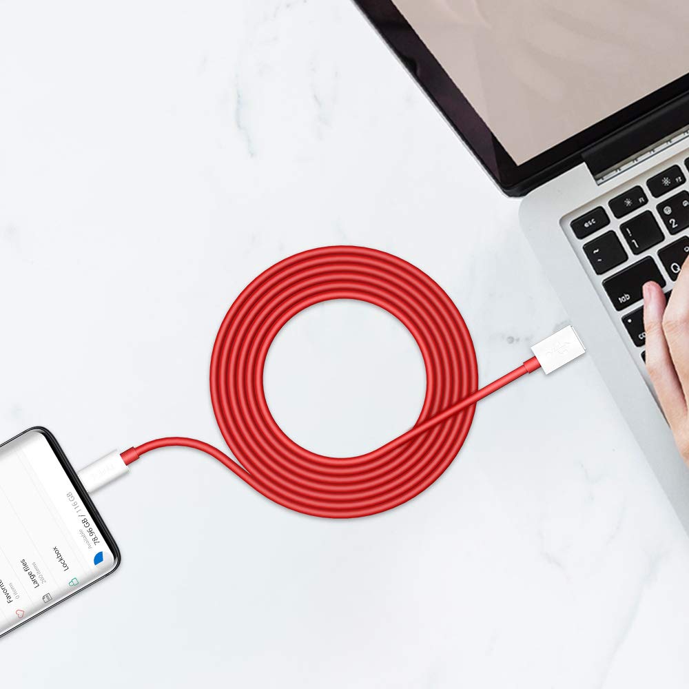 Jelanry 2 cavi USB tipo C da 9 m per cavo di ricarica OnePlus per Supervoc Warp 80 W 65 W, cavo di ricarica rapida per sincronizzazione dati rapida per OnePlus 13 12 Open 11 10 8 Pro 7 6 5T 3T 3