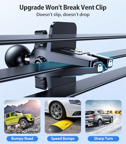 Image of VICSEED for MagSafe Car Mount [Strongest Magnet Power] Car Phone Holder