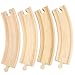 Conductor Carl Wood Train Track Expansion Packs| Compatible with Most Train Tracks| 6