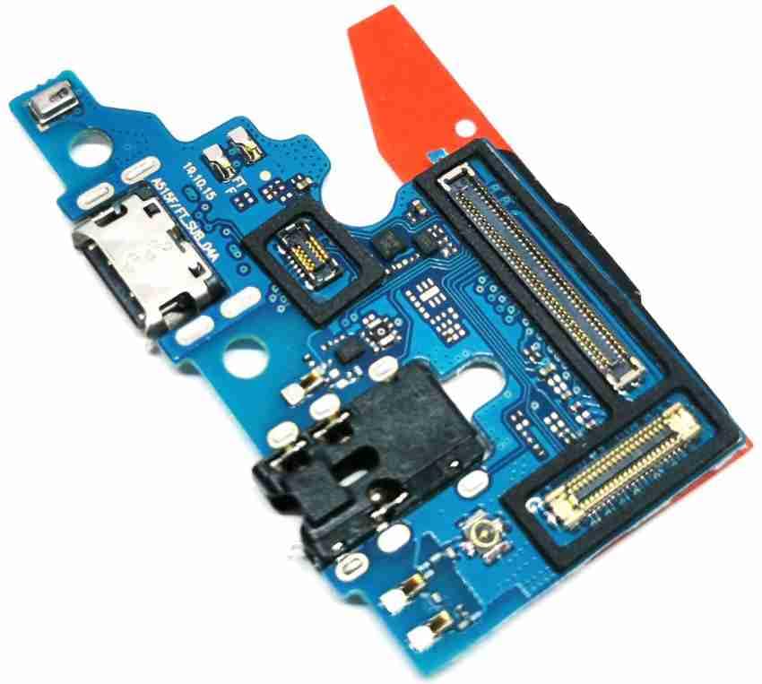 (SPAREWARE) USB Charging PCB Board Flex Cable Charging Connector for Samsung Galaxy A51 (with Fast Charging & Strong Network IC)-image-35